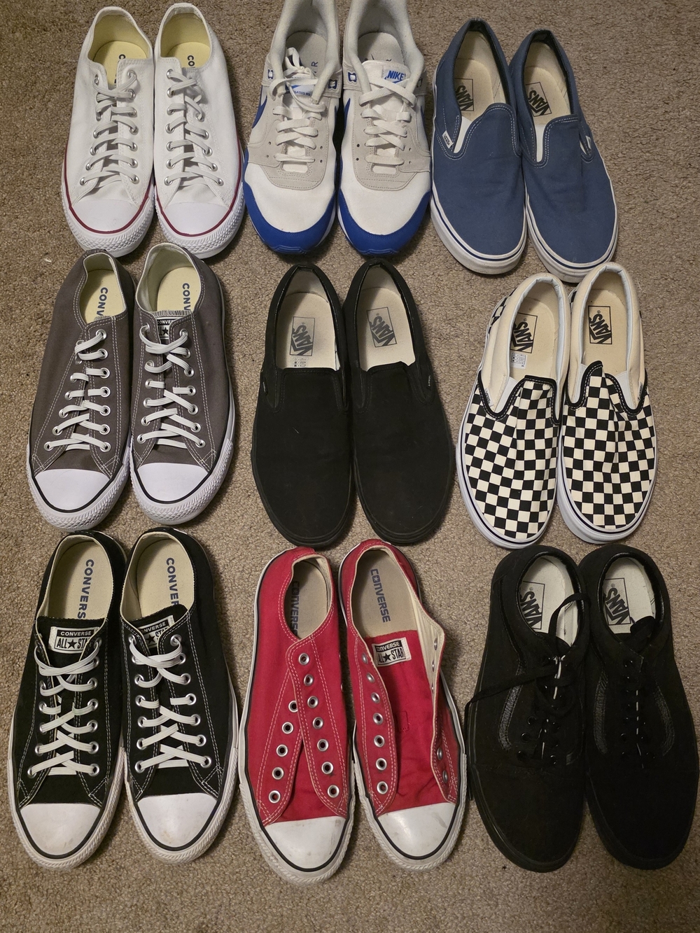 Vans Slip-On Navy Canvas Men’s Sneakers - Picture 1 of 1